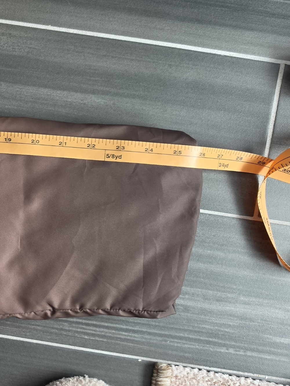 Marina Rinaldi Beige and Black Puffer Coat - Picture 12 of 12